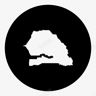 塞舌尔非洲国家图标图标