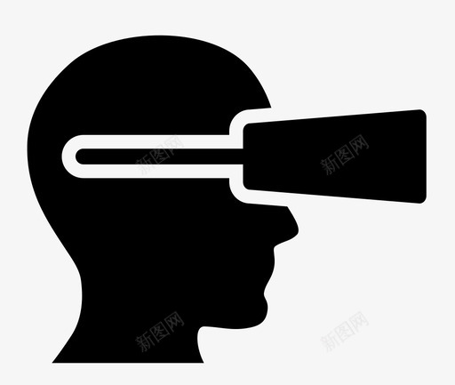 虚拟现实眼镜3d视觉图标svg_新图网 https://ixintu.com 3d 电子灵魂 虚拟现实 虚拟现实眼镜 视觉