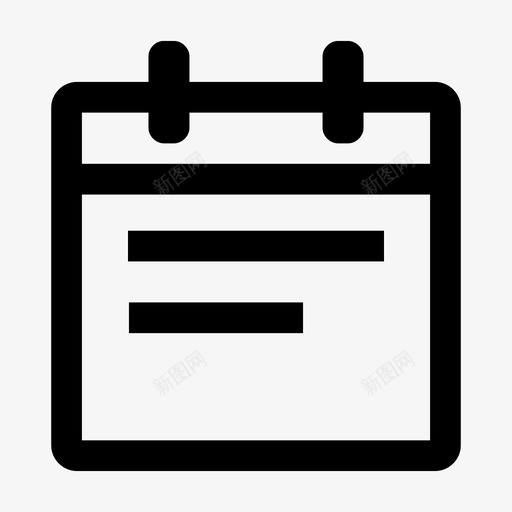 日历已标记的事件注释图标svg_新图网 https://ixintu.com 任务规划器 已标记的事件 已标记的计划 日历 注释