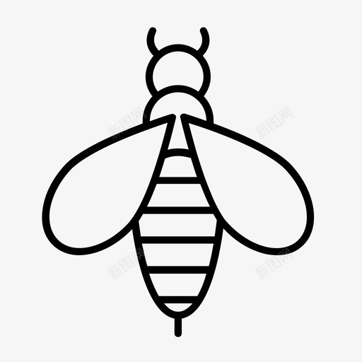 黄蜂虫子昆虫图标svg_新图网 https://ixintu.com 昆虫 毒刺 虫子 黄蜂