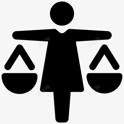 正义公平贸易法律图标svg_新图网 https://ixintu.com 公平贸易 商业营销第10卷 正义 法律 规模