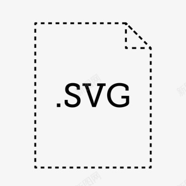 svg文件文档文件类型图标图标