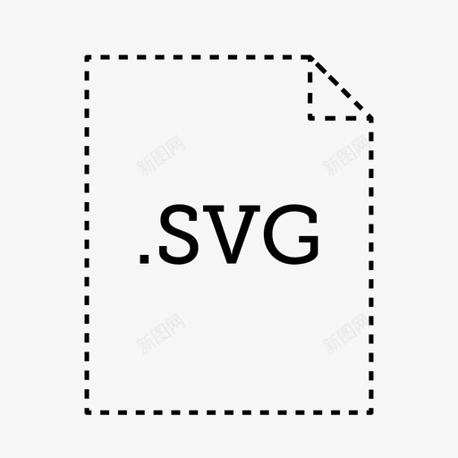 svg文件文档文件类型图标svg_新图网 https://ixintu.com svg文件 应用程序和文件类型 文件类型 文档