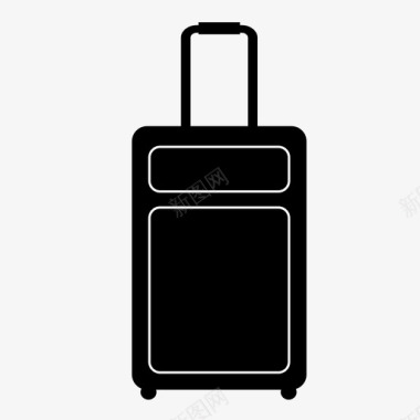 手提箱行李背包图标图标