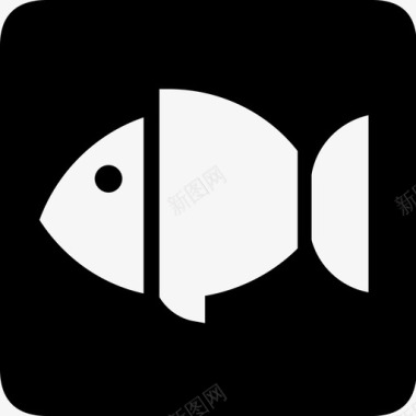 鱼食物过敏鱼过敏图标图标