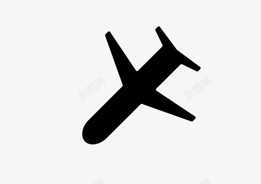 旅行飞机飞行模式图标图标