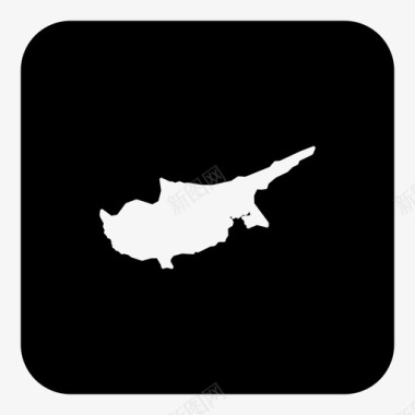 塞浦路斯亚洲国家图标图标