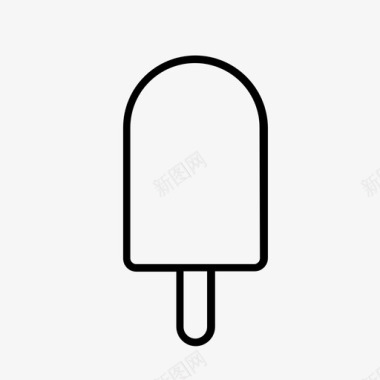 冰激凌冰淇淋派对图标图标