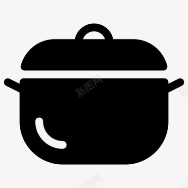 锅食物火锅图标图标