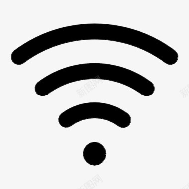 wifi热点雷达图标图标