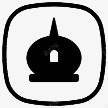 纪念碑建筑历史图标图标