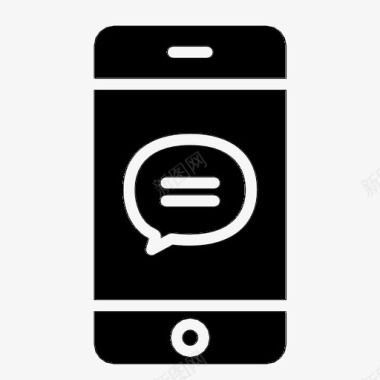 手机短信应用程序短信图标图标