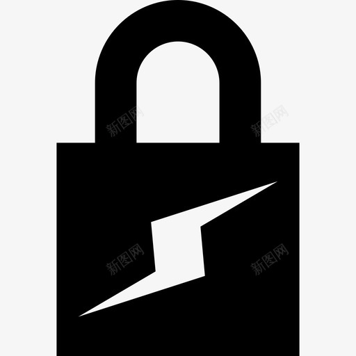 磁性锁接口钥匙和锁图标svg_新图网 https://ixintu.com 接口 磁性锁 钥匙和锁