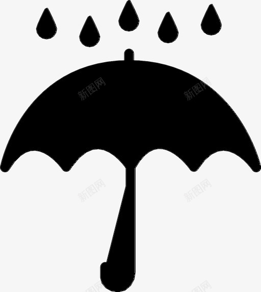 下雨保护伞天气图标svg_新图网 https://ixintu.com 下雨 保护伞 天气 天气预报
