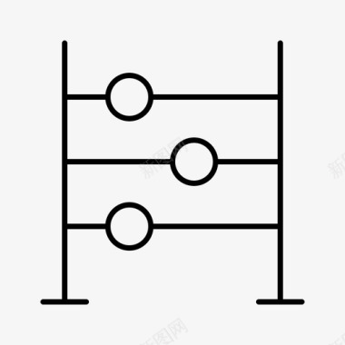 算盘教育实验图标图标