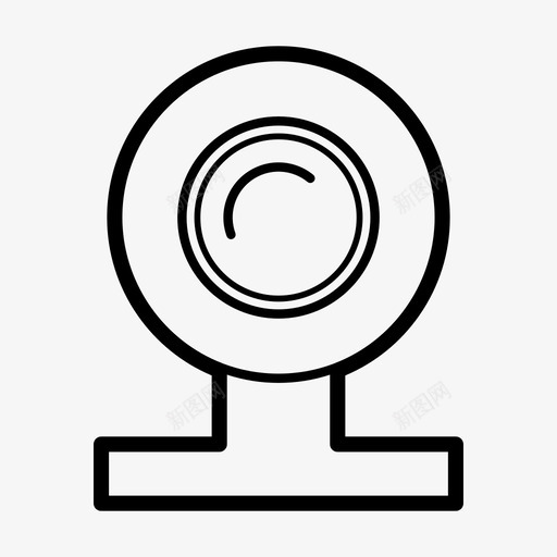 网络摄像头摄像头录音图标svg_新图网 https://ixintu.com 录音 摄像头 监控 网络摄像头 视频