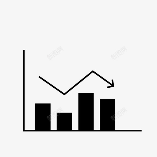 图表直方图统计图标svg_新图网 https://ixintu.com 图表 直方图 统计