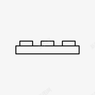 乐高积木边积木六图标图标