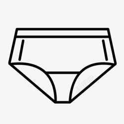 icon内衣内衣内裤衣服图标高清图片