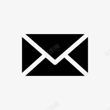 电子邮件联系人新电子邮件图标图标