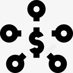 财务相关交易财务资金图标高清图片