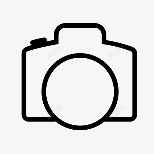 照相机添加镜头图标svg_新图网 https://ixintu.com 添加图片 照片 照相机 镜头 高级设置