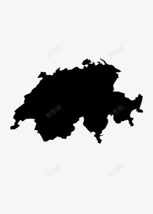 瑞士边境国家图标svg_新图网 https://ixintu.com 国家 旅游国家 欧洲国际 瑞士 语言 边境