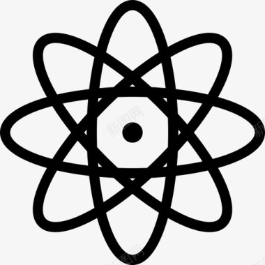 质子原子电子图标图标