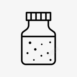 培养瓶尿样瓶罐图标高清图片
