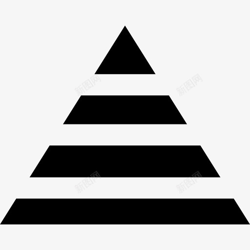 三角形条纹形状仪表板图标svg_新图网 https://ixintu.com 三角形条纹 仪表板 形状