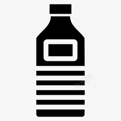 水瓶牛奶瓶瓶子饮料好瓶子图标高清图片