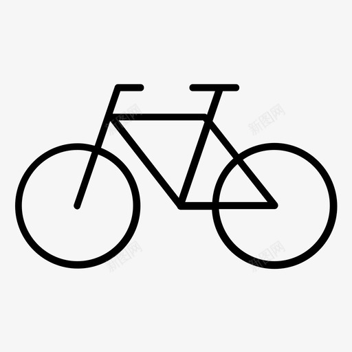 自行车骑车人骑行图标svg_新图网 https://ixintu.com 自行车 自行车收藏 骑行 骑车人