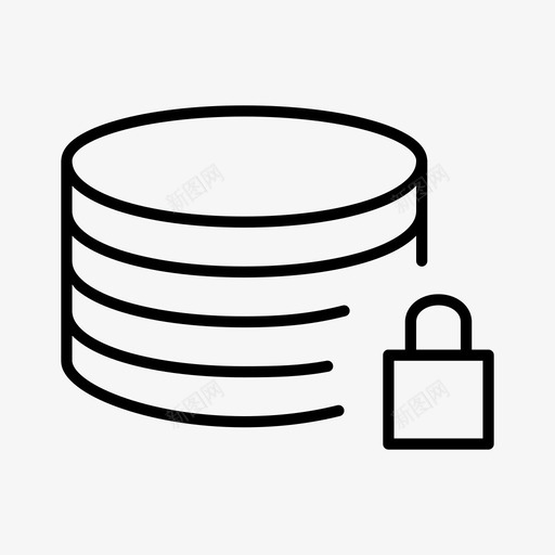 锁硬币钱挂锁图标svg_新图网 https://ixintu.com 堆叠 挂锁 硬币薄 钱 锁硬币