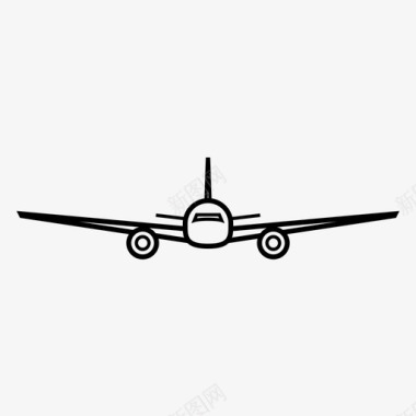 私人飞机飞机私人运输图标图标