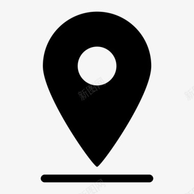 地图针罗盘gps图标图标