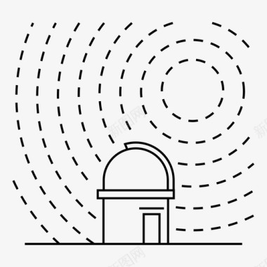 拉西拉天文台智利拉西拉天文台光学仪器图标图标