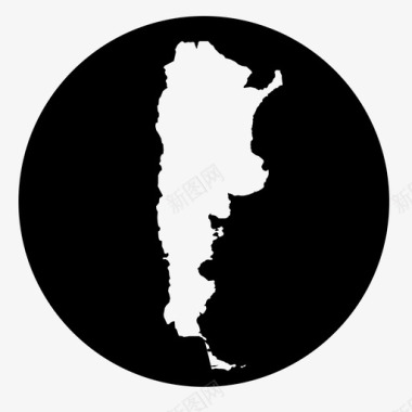阿根廷美洲国家图标图标