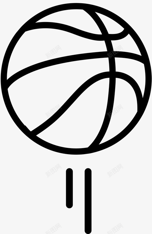 篮球爱好运动图标svg_新图网 https://ixintu.com 爱好 球类运动 篮球 运动