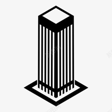 建筑城市公司图标图标
