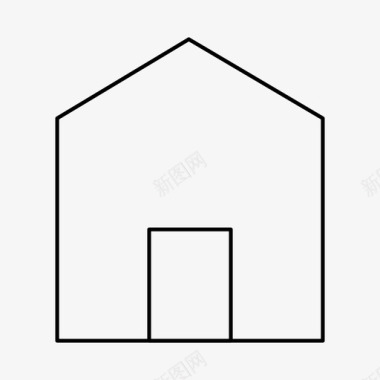 房子建筑家图标图标