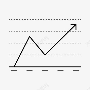 折线图图表选举图标图标