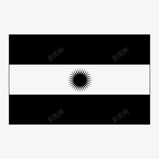 阿根廷国旗国家国旗图标svg_新图网 https://ixintu.com 世界国旗集3 国家 国旗 阿根廷国旗
