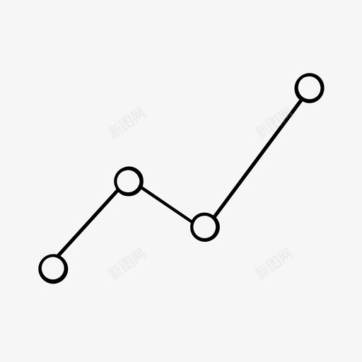 线图图直方图图标svg_新图网 https://ixintu.com 图 直方图 线图 递增图