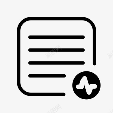 文件活动证书电子纸图标图标