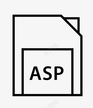 asp扩展名文件名称图标图标