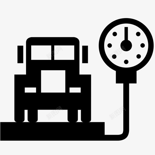 汽车衡货物半成品图标svg_新图网 https://ixintu.com 半成品 汽车衡 货物 车辆 运输 重量