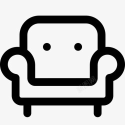 椅子网椅子扶手椅沙发图标高清图片