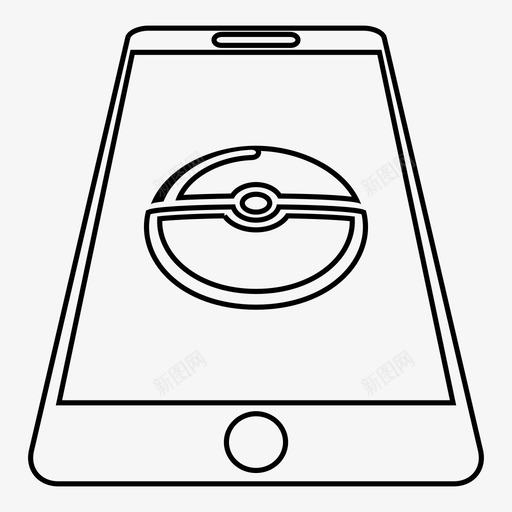 pokemongo玩pokemonpokemonball图标svg_新图网 https://ixintu.com pokemonball pokemongo pokemonpokemonballplaypokemon 玩pokemon 虚拟现实 视频游戏