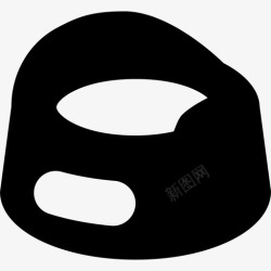儿童卫生间便盆婴儿儿童图标高清图片