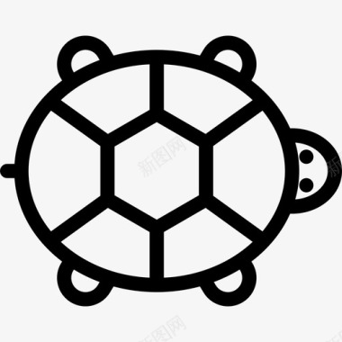 海龟动物宠物店图标图标